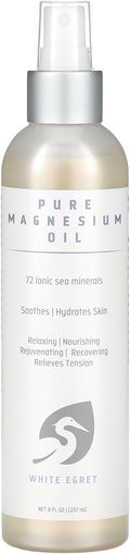White Egret Pure Magnesium Oil 8-Ounce