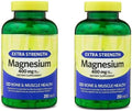 SEDLAV (2 Pack Magnesium Bone &amp Muscle Health Dietary Supplement Tablets 400 mg 250 Count Sticker