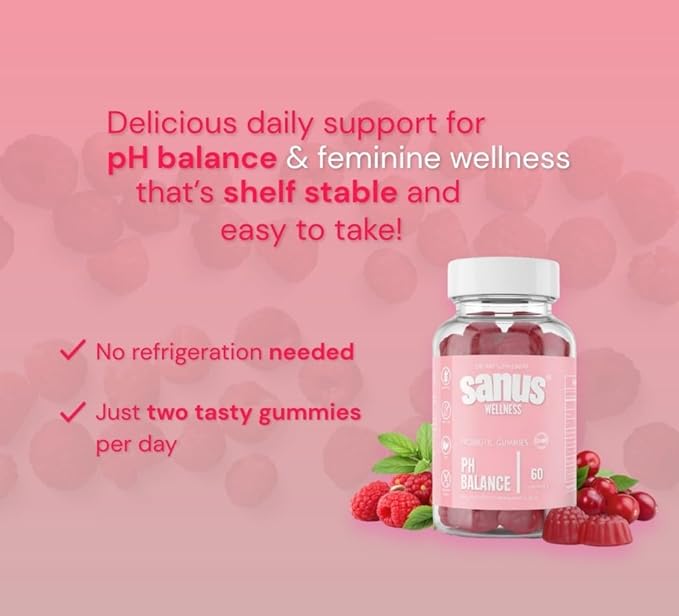 Probiotics for Women Gummies with Raspberry – 6 Premium Strains for pH Balance Digestive Health Vaginal &amp Immune Support 3 Billion CFU Women's Probiotic Gummy for Feminine Health – 60 Gummies