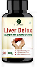Viva Liver Detox Supplement Ayurvedic 1000mg with Milk Thistle for Liver Cleanse Metabolism Boost and Digestion Support - 90 Capsules