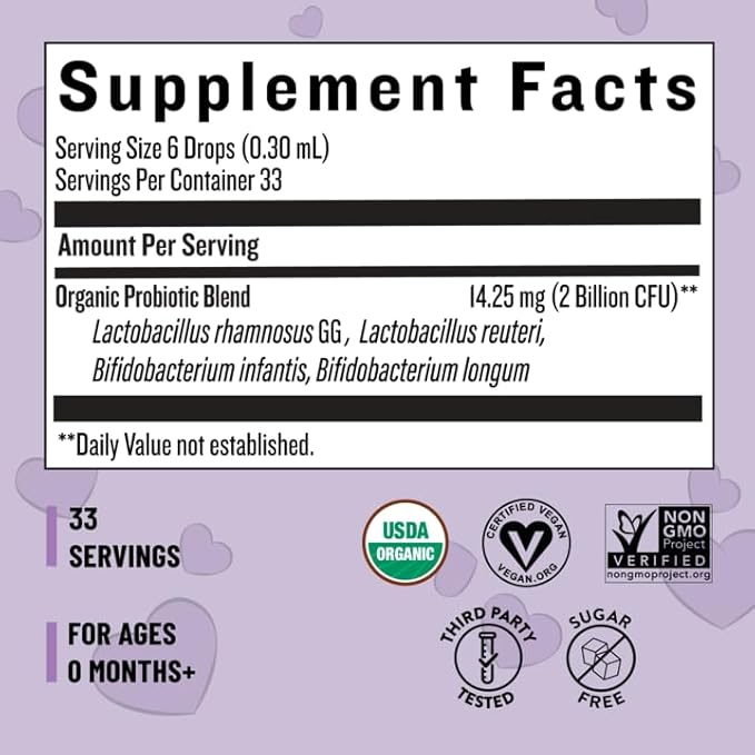 Legendairy Milk Baby Vitamin D3 K2 and Probiotic Drops Bundle Age 0+