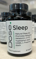 DOSE - Sleep - Daily Essentials - Supports Balance Focus and Overall Well-Being - 60 Capsules