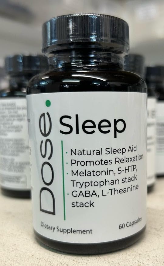 DOSE - Sleep - Daily Essentials - Supports Balance Focus and Overall Well-Being - 60 Capsules