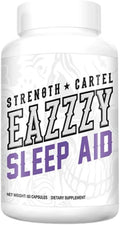 STRENGTH CARTEL EazzzY Nighttime Capsules – Dietary Supplement – 60 Count