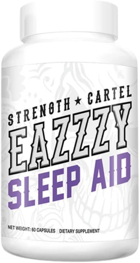 STRENGTH CARTEL EazzzY Nighttime Capsules – Dietary Supplement – 60 Count
