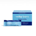 Why Bars Superfood Protein Bars 2.04 Ounce Bars - Protein Bar Superfood Gluten Free Non GMO Organic Vegan Simple Ingredients (Blueberry)