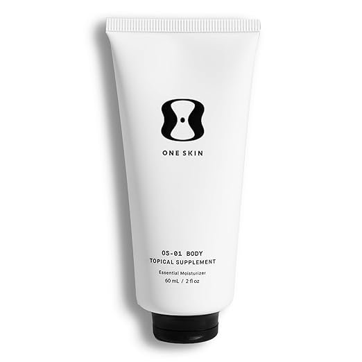 OneSkin BODY OS-01 Peptide Topical Supplement &amp Skin Longevity Age Reversal Moisturizer | Safe for Sensitive Skin Fragrance-Free 60 mL / 2 oz