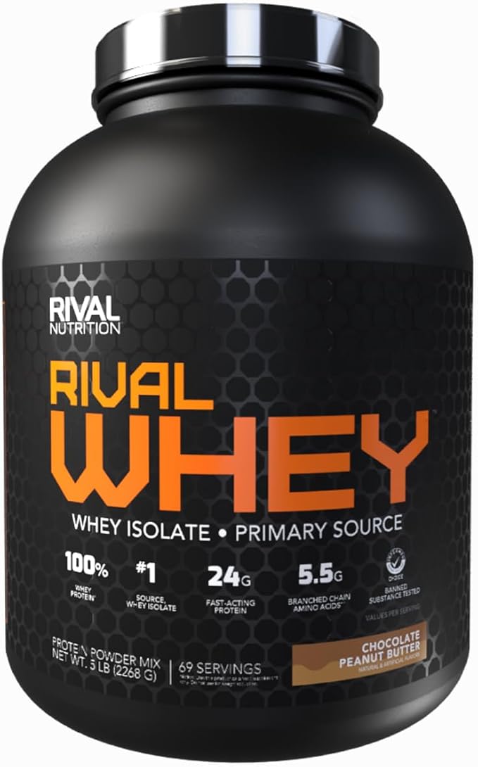Rival Whey Chocolate Peanut Butter 5lb