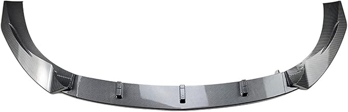 Car Front Bumper Lip Spoiler Diffuser Canary Lip. Compatible for Mercedes CLA 45 AMG C118 CLA C118 Grade 2019-2023 (Color : Carbon Look)