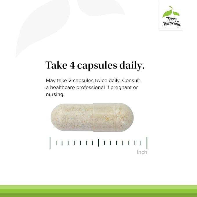 Terry Naturally Clinical Essentials - Supplement to Aid Bone Cardiovascular &amp Immune Health - Supplement with Chelated Minerals - Supplement with B-Vitamins &amp Vitamin C - 120 Capsules