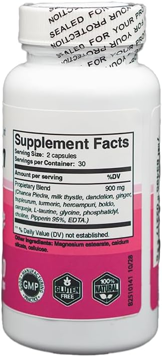 Hepacithin Herbal Liver Support – Promotes Healthy Bile Secretion &amp Digestive Detox