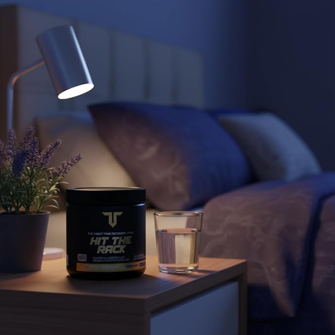 Troponin Nutrition Hit The Rack Night Time Recovery | Recovery and Sleep Supplement | Ashwagandha GABA Melatonin L-Theanine