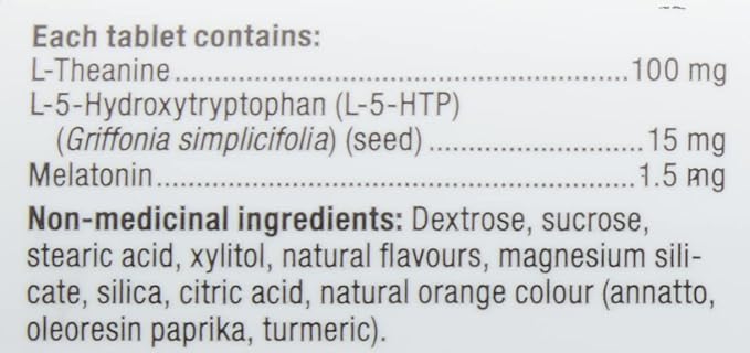 Webber Naturals Super Sleep Melatonin Plus L-Theanine &amp 5-HTP 90 soft-melt tablets (1)