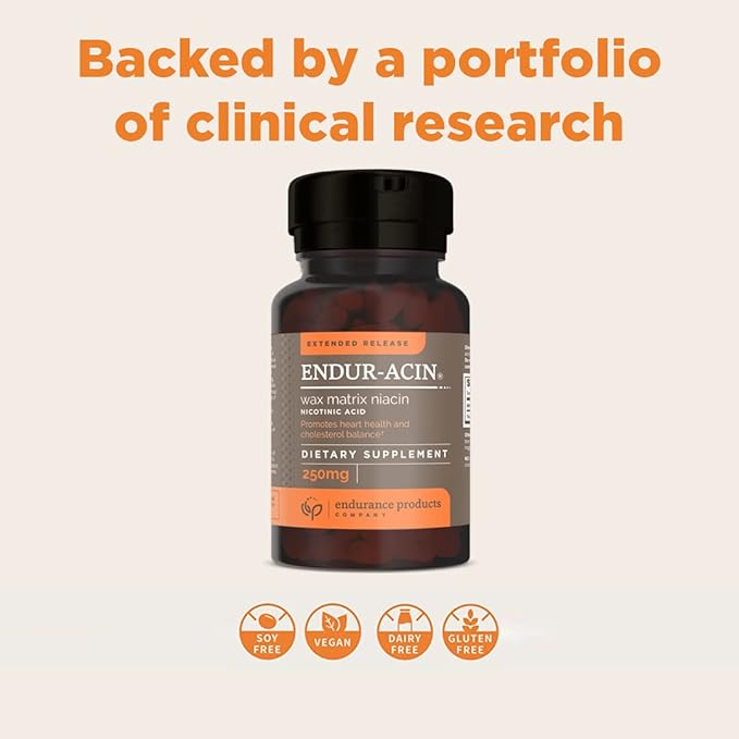 Endurance Products ENDUR-C® - 1000mg Sustained-Release Vitamin C and ENDUR-ACIN 250mg Niacin - Extended Release