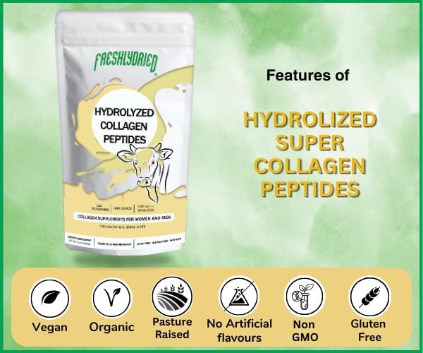 Freshlydried Hydrolyzed Collagen Peptides Powder