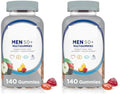 SEDLAV (2 Pack) Multigummies Mens 50 Plus Gummy Multivitamin with Vitamin A B C D &amp E Assorted Fruit 140 Count Sticker