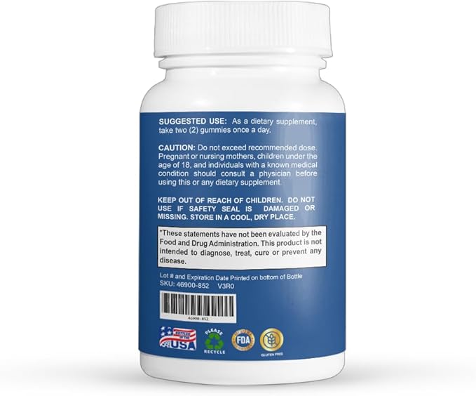 Omega‑3 Fish Oil Gummies Contains 100mg of Fish Oil Powder 13.2 DHA + 2.8MG EPA Heart Brain &amp Eye Support No Fishy Aftertaste with Raspberry-Flavored 60 Gummies