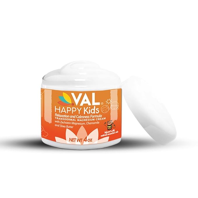 Child's Calm and Sleep Bundle: VAL Magnesium Roll-on &amp Cream