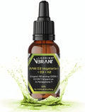 Vitamin D3 + K2 (MK-7) Liquid Drops with MCT Oil &amp Olive Oil - Vegetarian Non-GMO Soy-Free Gluten-Free Alcohol-Free 1 Bottle 2 Fl Oz (60 ml) - 180 Servings (2500 IU per Serving)