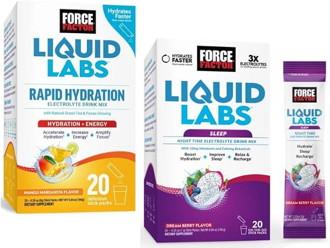 Hydration &amp Skin Boost is Your New Friends for Spring and Summer time QR Code + Combo Packs with (Mango &amp Dream Berry (20 Packs Each))