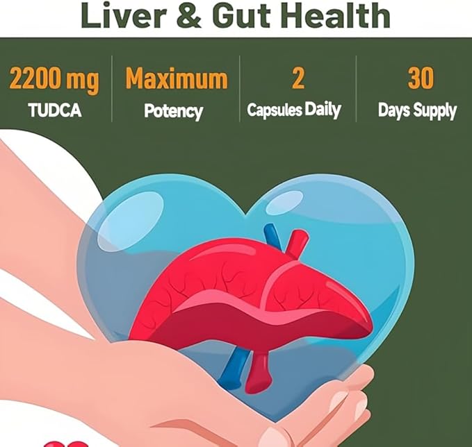 2200MG TUDCA Milk Thistle Supplement 12-in-1 Formula TUDCA+Milk Thistle TUDCA Supplement Bile Salts Liver Detox &amp Repair Support Antioxidant Support 240 Capsules