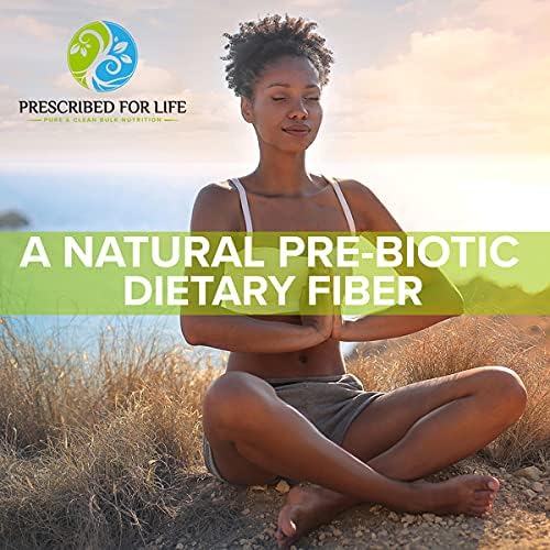 Prescribed For Life Inulin Powder | Prebiotics for Digestive Health | Gluten Free Vegan Non-GMO | Jerusalem Artichoke Supplement | Fructo Oligosaccharide FOS Powder (1 kg / 2.2 lb)