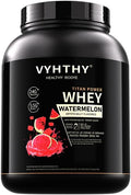Watermelon Flavored Whey Protein Powder 24g Protein per Serving Fast-Absorbing Concentrated whey Protein Low Sugar Gluten-Free Natural Flavor3.5lbs(56oz)