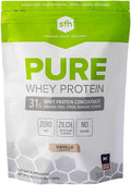SFH Pure Whey Protein Powder (Vanilla) Best Tastin Grass Fed Whey | All Natural | Non-GMO No Artificials Soy Free Gluten Free | (Vanilla 31.9 Ounce (Pack of 1)