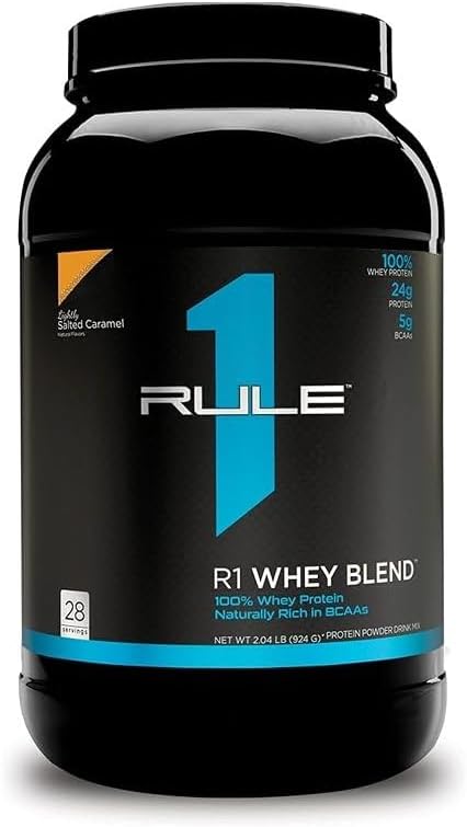 Rule1 R1 Whey Blend 28 Servings Lightly Salted Caramel