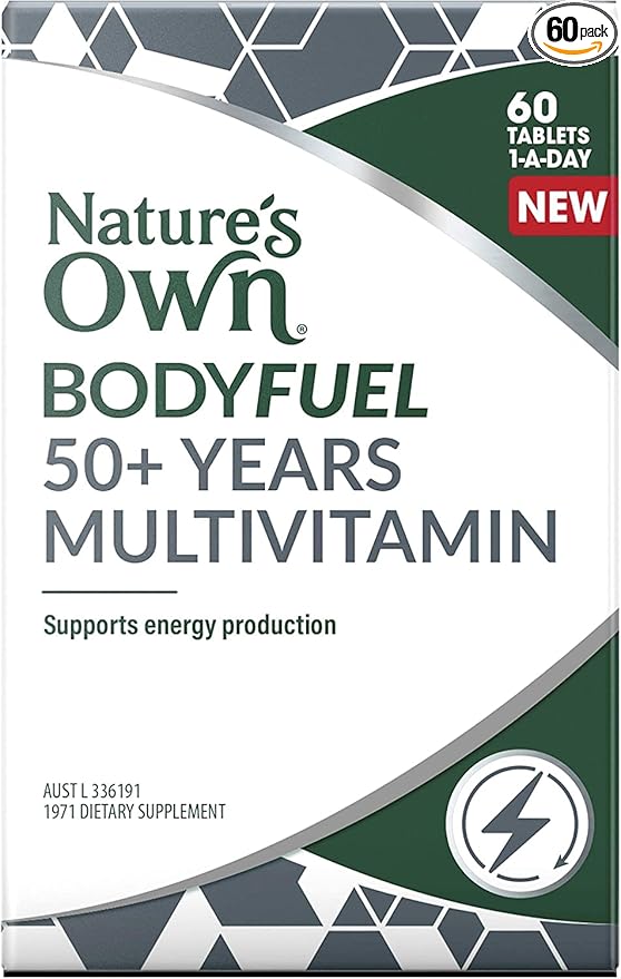 Nature's Own Bodyfuel 50+ Multivitamin 60 Tablets