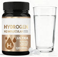 Hydrogen Water Tablets Molecular Hydrogen Supplement for Cognitive Function &amp Energy Create Water with Refreshing Hydration (120 Tablets)