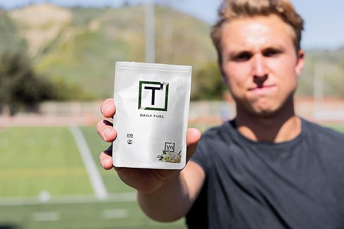 THREAD Performance Daily Fuel - Vanilla Birthday Cake | All-in-One Sports Nutrition for Young Athletes | 21g Protein 60+ Organic Superfoods Vitamins &amp Minerals | 30 Servings