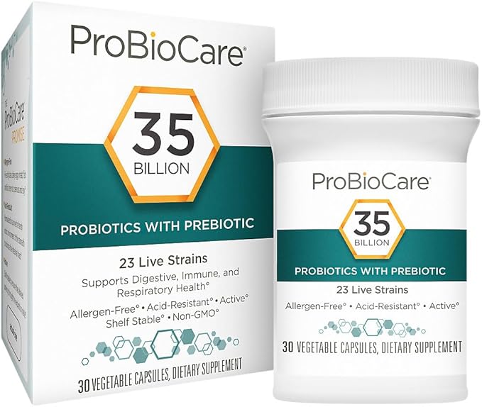 Probiotic - 35 Billion CFUs - Supports Digestive Health (30 Vegetable Capsules)