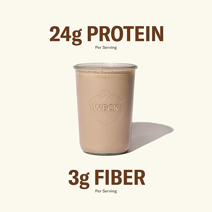 Ballerina Farm Grass Fed Whey Protein Powder Vanilla Chocolate and Strawberry 24g Protein with Collagen Peptides Bovine Colostrum Hemp Hearts &amp Prebiotic Fiber No Added Sugar 60 Servings T