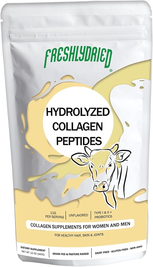 Freshlydried Hydrolyzed Collagen Peptides Powder