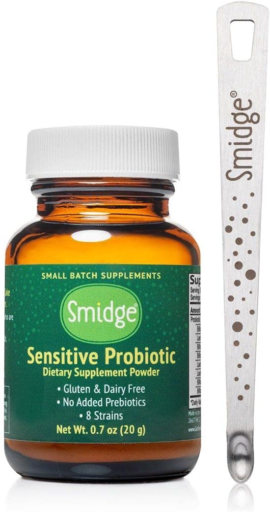 Smidge® Sensitive Probiotic Powder &amp Dosage Spoon (GutPro®)