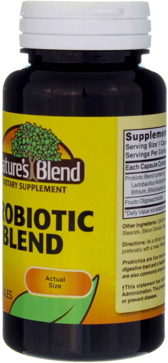 Nature's Blend Probiotic Blend 100 Capsules (Pack of 2)