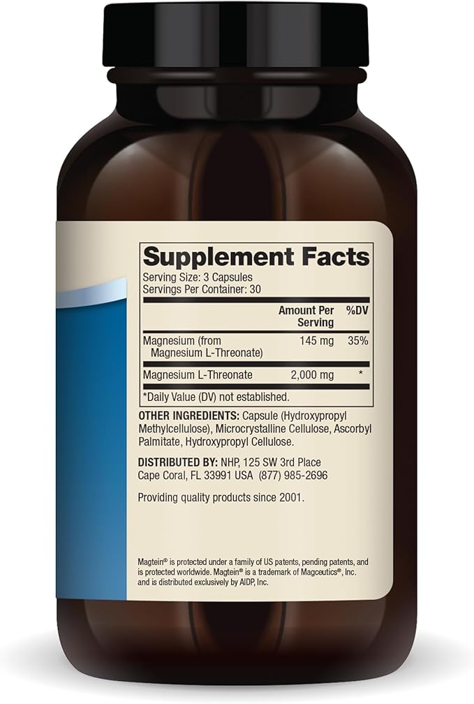 Dr. Mercola Magnesium Advanced - Supports Bone Joint &amp Brain Health - Contributes to More Restful Sleep - Non-GMO Gluten-Free &amp Soy-Free - 90 Capsules (30 Servings)