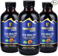 Immunia Vision. Lutein Wild Blueberry and Elderberry Concentrate. Eye Health Antioxidant Supplement. Concentrated Formula. Delicious Taste. 5 ml/Day. (3-Pack)