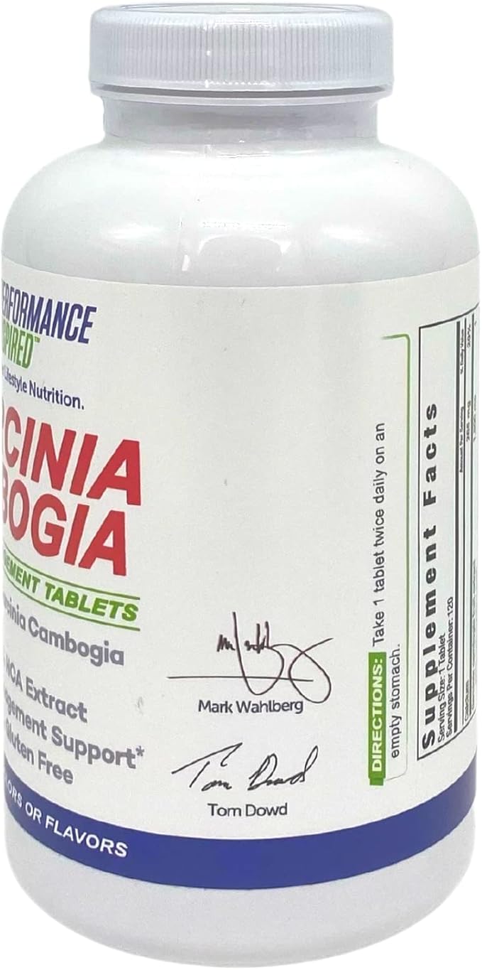 Performance Inspired 1500mg Garcinia Cambogia – Stimulant Free – 120 Count