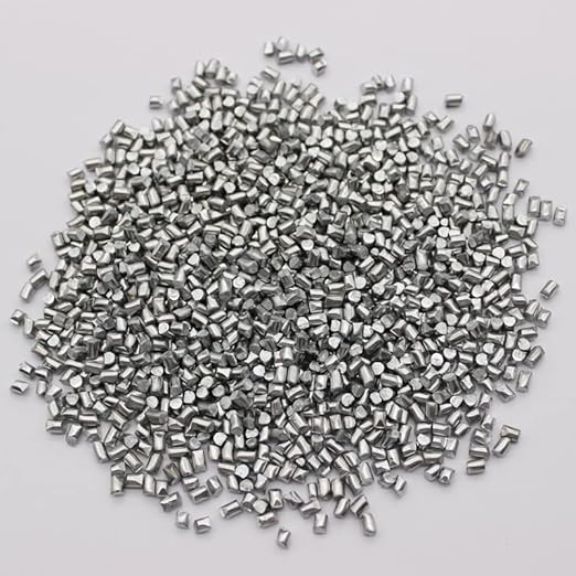 Zinc Granules Spherical Pellets 99.99% High Purity for Metal Purification Industrial Use 100g(5 * 5mm)