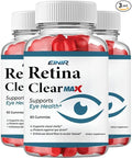 (3 Pack) Retina Clear Max Gummies