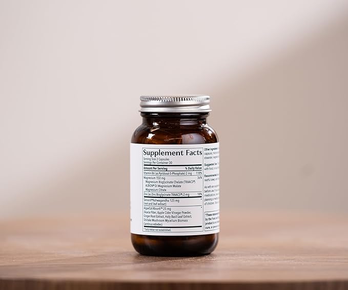 AlgaeCal Magnesium Relax™ - Chelated Magnesium with Ashwagandha for Sleep &amp Stress and AlgaeCal Collagen: 4 Clinically-Supported Peptides VERISOL® FORTIGEL® UC-II® FORTIBONE®