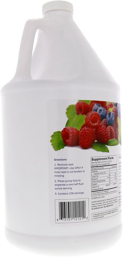 1st Step for Energy Liquid Vitamin D3 Mixed Berry 1 Gallon