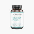 Dr. Brighten Omega Plus — 1500 mg of EPA/DHA Non-GMO Fish Oil Supplement for Heart Brain and Immune System — 60 Softgels
