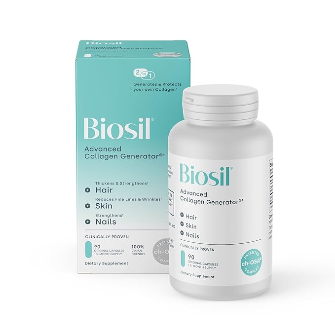 Biosil Capsules Collagen Generator Veggie 90 Count