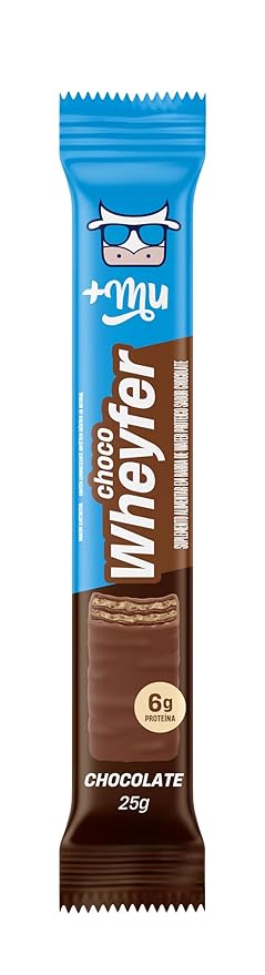 +Mu Chocowheyfer Protein Chocolate Flavor - Display with 12 Units - 300g