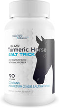 Black Turmeric Horse Salt Trick - Our Best Turmeric with Black Pepper - Ultra High Absorption Natural Formula - Gold Turmeric Curcumin Ginger Supplement - Curcumin Turmiric with Black Pepper