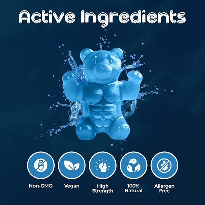 Creatine Monohydrate Gummies Pouch &amp Bottle Bundle for Men &amp Women | 5000mg of Creatine Gummie Per Serving | Zero Sugar Gluten Free &amp Halal | Pack of 90 | Blueberry &amp Green Apple Flav