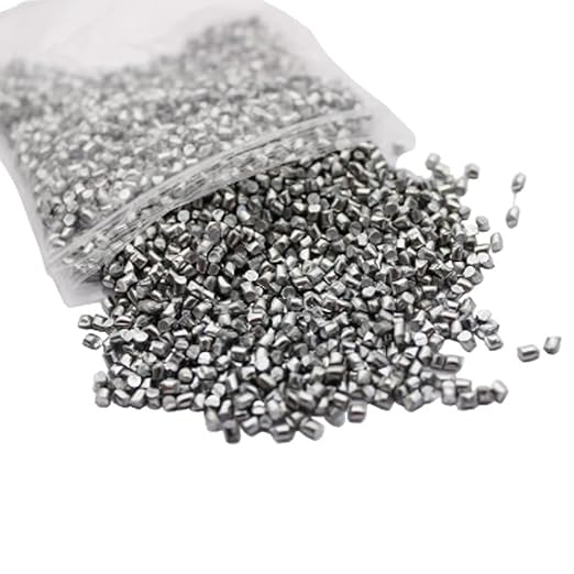 High-Purity Zinc Granules 99.99% - Versatile Zinc Block Pellets for Industrial and Purification Use - 100g(3 * 3mm)